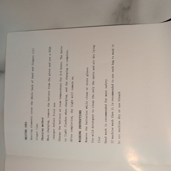 Heated gloves with rechargeable batteries - Picture 8 of 8